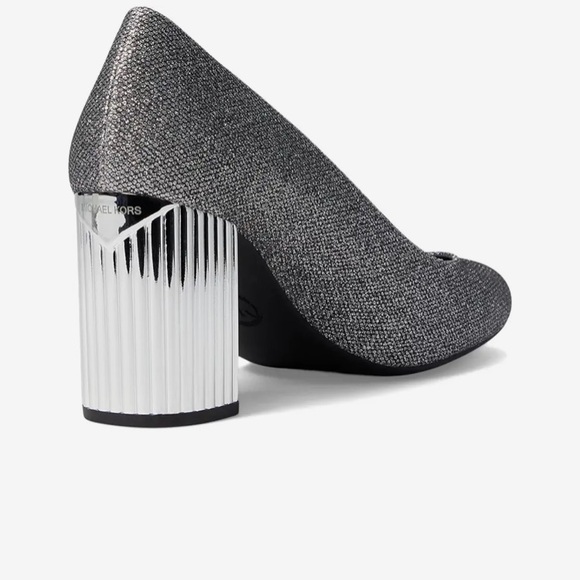 Michael Kors Porter Flex Pump Glitter Chain Mesh in size 7.5 - Picture 13 of 13